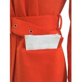 Oranž sobiks office naiste stiilne tahke värvi ülikond kleit (koos vööga) elegantne temperament Wild instrumentaarium style 2020