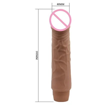 Suur Munn Realistlik Vibraator Dildo Täiskasvanud Sugu Mänguasi Naistele Vibreeriv Suur Dong Paindlik Võltsitud Peenis Seksi Toote Anal Kukk