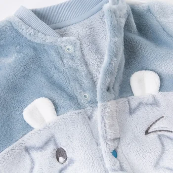 DBH15091 dave bella talvel vastsündinud beebi poistele mood stars segast jumpsuits imiku väikelapse riideid lastele romper 1 tk
