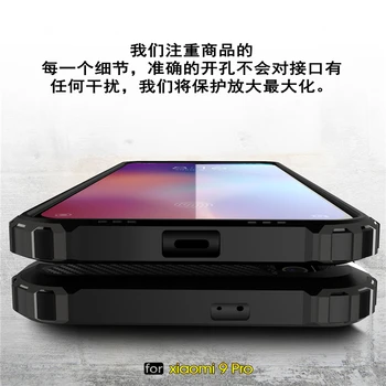 Tugev Hübriid Karm Põrutuskindel Armor Telefoni puhul Xiaomi Mi9 SE Mi9 Pro 5G CC9e A3 Lite Redmi Lisa 8 Pro 7A Y3 S2 Karm Kate