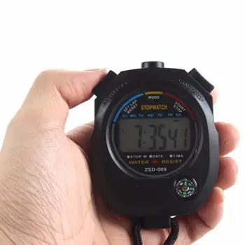 Top Moe Veekindel Digitaalne LCD Stopper Chronograph Taimer-Loendur Sõjalise spordi treener Alarm Multi-Function Naiste Kell
