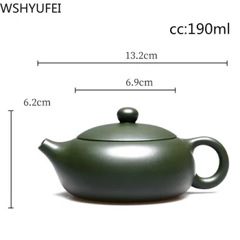 Hiina Yixing Teaware Teekannud Tee Potti Käsitsi Valmistatud Xishi Teekannud Algne Minu Lilla muda teekann 188 Palli Auku filter