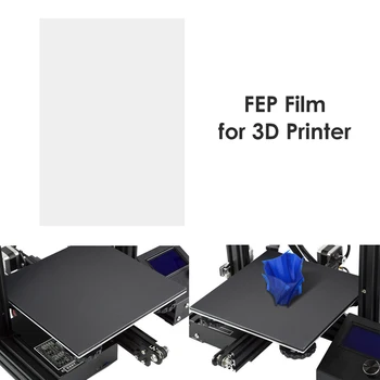 3D-Printer FEP Filmide 5tk/palju 200x140mm 0,1 mm Paksuse SLA DLP LCD Plastikust Sileda Pinna Footon Vaik DLP 3D-Printer