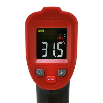 Auto-50°C~400°C Rõnga Laser Mitte-Kontakt Digitaalne Termomeeter Pyrometer Kodu köögiahjus Liha, BBQ Katla Temperatuuri Mõõtja