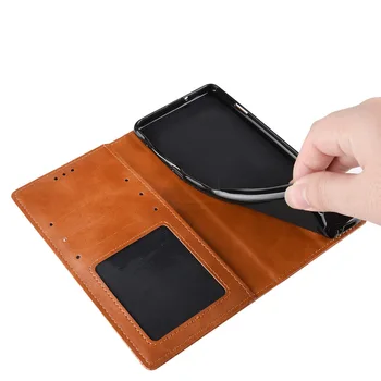 Eest Xiaomi Redmi Lisa 10 9 Pro Juhul Raamat Rahakott Vintage Õhuke Magnet Nahast Klapp Kaardi Seista Pehme Kaas Luksus Telefoni Kotid