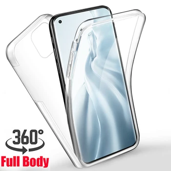 360 Täielik Kate Xiaomi Mi 11 Lite 4G 5G Või PC+TPU Ees Ja Taga Puhul Xaomi Xiao Mi11 11Lite 6.55