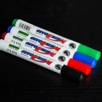 4tk Tahvel Roheline/Sinine/Punane/Must Marker Pliiatsid Valge Juhatuse Dry-Erase Sm Trahvi 2mm riikliku rakendusasutuse
