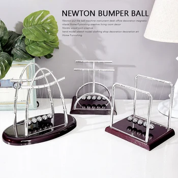 1tk Newtoni Häll Tasakaalu Teras Pallid Loominguline Kodu Kaunistamiseks Ripatsid Füüsika Teaduse Pendel Laua Office Dekompressiooni Mänguasi