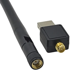 2.4 Ghz 150Mbps Wireless USB WiFi Võrgukaart w/Antenna 802.11 AC