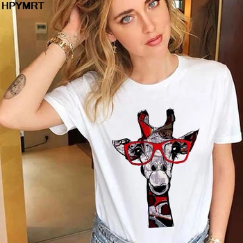 Uus suvine T-Särgid Naiste Mood kaelkirjak Graafiline Print Vogue Tshirts Vabaaja Tops Harajuku armas Tees Naiste T-särgid, Riided