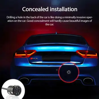 8 LED Auto tahavaate Reverse Parkimine HD-Kaamera on Veekindel, Löögikindel proofnight Visioon Auto Kaamera Autod Tarvikud 2021 Uus
