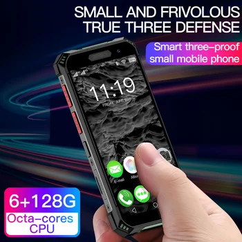 Uus Soyes S10 MAX 4G LTE 4GB RAM, 64GB 128GB Okta Core 2400mAh Mini Suurus Nutitelefonid SOS RS Veekindel Väike Oudoor Mobiilne Telefon