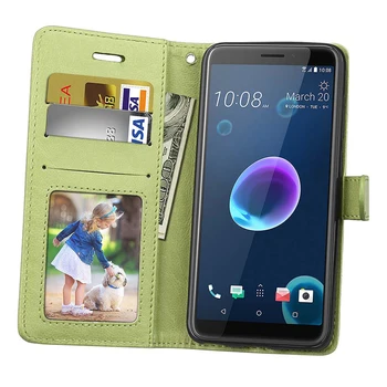 Näiteks HTC Desire 12 Juhul Nahast Coque HTC U Mängima Alpine U11 Üks M8 M8s M9 Pluss M9+ A9 626 626S 626G Kate Rahakott, Telefon Juhtudel