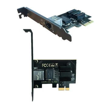 Realtek RTL8125 2500Mbps Lan Card 2.5 gbit / s PCI-E Ethernet võrgukaardi RJ45 1000Mbps Gigabit Ethernet Juhtmega Võrgu Kaart