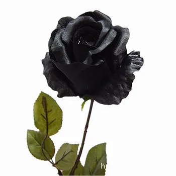 10 Tk Must Roos Kunstlik Kõrge Kvaliteedi Roosi Kimp Igavene Võltsitud Lilled Valentine Kingitus, Pulm Lilled Home Decor Roosid 77Cm