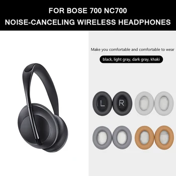 1 Paari, Bose 700/NC700 Vaht Nahast Wireless Headset Kõrvaklapid Kõrva Padjad Katavad Peakomplekt Kate Padi Asendamine