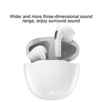 Õhu 4P TWS Juhtmeta Kõrvaklapid Bluetooth-ühilduva In-ear Binaural Headset Stereo Smart Muusika Kõrvaklapid Kaare-kujuline Laadimise Kasti