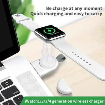 2021 Kaasaskantavad Juhtmeta Laadija puhul IWatch 6 SE 5 4 Laadimise Dock Station USB laadimiskaabel Apple Watch Seeria 5 4 3 2 1