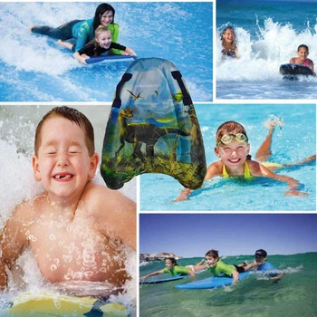 Laste Täispuhutavad Lainelaua Ookeani Trükitud Poi Kickboard Lapsed Suvel Ujuvad Mänguasjad Ohutu Ujuvad Matt Välibassein