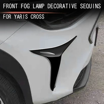 Toyota Yaris Risti 2020 2021 Särav Must Välisilme Auto Esi-Udutuled Lamp Ribadeks Sisekujundus Kate Kleebised Car Styling