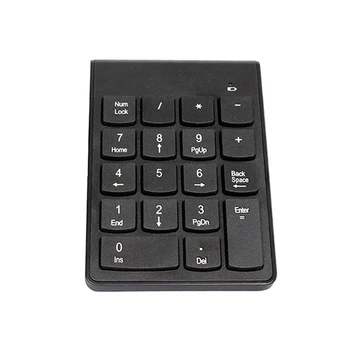 USB Mini 2.4 GHz Juhtmevaba numbriklaviatuur Numpad 18 19 Võtmed Digitaalne Klaviatuur Raamatupidamise Teller Sülearvuti Notebook Tabletid