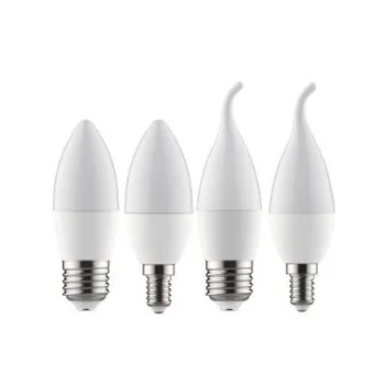 10TK-100TK E27 Led Küünal Pirn E14 LED Lamp Sise-Kerge AC220V-240V 5W LED-Lühter Soe Külm Valge Kodu Kaunistamiseks
