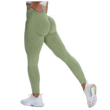 Naiste püksid Puhta Värvi Hip -, tõste-Sport Fitness Running High-talje Püksid legging gainant femme брюки женские