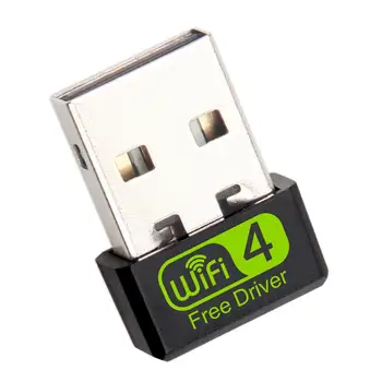 Mini 150M Juhi Vaba Versioon Sisseehitatud Traadita Võrgu Kaart Lauaarvuti Sülearvuti USB PC WiFi Signaali Vastuvõtja Adapter