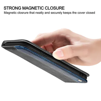 Rahakott case for Samsung Galaxy Note 20 Ultra juhul Nahast retro magnet klapp, Samsung S20 pluss S10 E A21S M31 TPÜ juhul