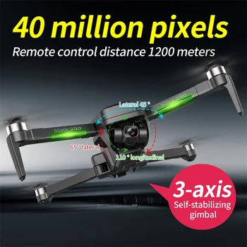 4K WIFI HD Dual lainurk Kaamera RC Undamine SG906PRO2 Kolm-telg Gimbal Harjadeta puldiga Helikopter Harjadeta Drones Kingitus