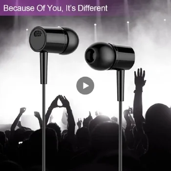 3,5 mm Sport Kõrvaklapid High-Fidelity Peakomplekt In-ear Ümmargune Traat Koos Mic-Kõrge Kvaliteediga heli tugevuse Kontroll Käest IPhone Samsung