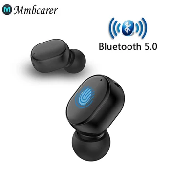 Mini Wireless Kuular Kõrva 5.0 Kõrvaklapid koos Mikrofoniga Peakomplekt 3D Stereo Earbuds Samsung Huawei Xiaomi Android ja IOS