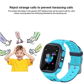 Topsking S16 Lapsed Smart Watch 1.44 tolline Puutetundlik SOS Veekindel Positsioneerimine Super-pikk Ooterežiimis Laste Vaata Telefoni