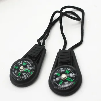 Mini Kompass Survival Kit koos Keychain Väljas Telkimine, Matkamine, Jahindus Seljakott teenetemärgid