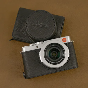 Disain Leica D-LUX7 D-LUX typ109 käsitsi valmistatud Ehtne Nahk Täieliku Kaitse Kaamera Kott Kaamera Puhul Katta