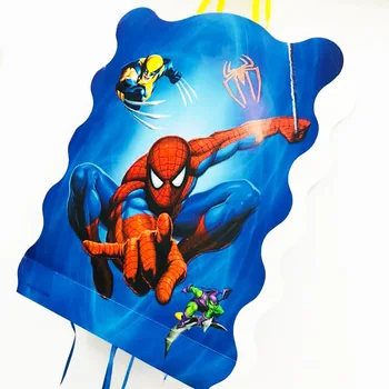 1tk/set Multikas Ämblikmees Kokkuklapitavad Pinata Lapsed Sünnipäev Mängu Kaunistamiseks Naljakas Poisid Sünnipäeva Asjade Spiderman Pinata