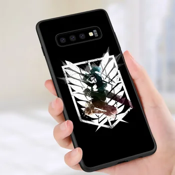 K13 Anime Rünnak Titan Case for Samsung A2 A3 A5 A6 A7 A8 A9 A10S A20S A30S A40S A50S A70S J4 J6 J7 J8 Pluss Prime