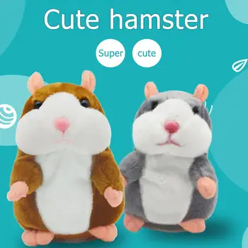 15cm Armas Räägi Hamster, Hiir, Täidisega Palus Loomade Doll Heli salvestamine Korda Haridus Mänguasjad Lastele Kingitusi