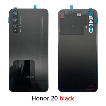 Näiteks Huawei 5T Tagasi Patareipesa Kaas Au 20 Tagumine Klaas Ukse Paneel Puhul Huawei Honor 20 Pro Aku Kate+Objektiiv Asendada
