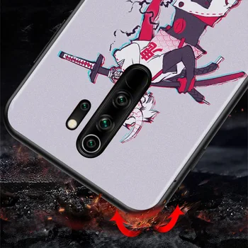 Lahe Jaapani Samurai, Ninja Must Kate Xiaomi Redmi 10X 9I 9C 9A 9 MINNA K30 Ultra K20 8A 8 7 A 7 S2 6 Pro 5G Telefoni Puhul