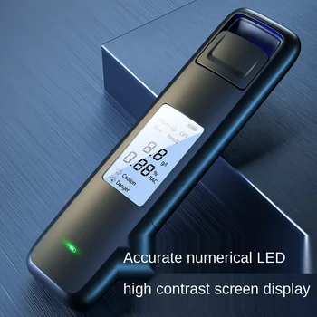 Uus Portatiivne Mitte-Kontakt alkomeeter Tester Digitaalne Ekraan USB Laetav Alkometri Analyzer Kõrge Täpsus
