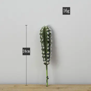 1tk Kunstlik Cactus Succulents Pottidesse Kaunistused Roheline Taim Võltsitud Lill DIY Pulm Tarvikud Asukoht Garden Home Decor Kimp