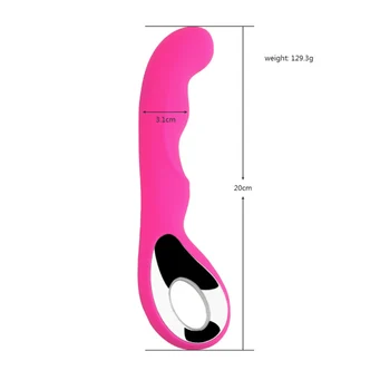 10 Speed Naissoost Masturbatsioon Vibraator G-Spot Orgasmi Prits Massager Seksi Mänguasi, AV Vibreeriv Stick