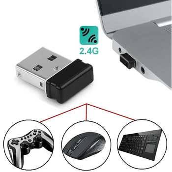 Wireless Dongle Vastuvõtja Ühendav USB Adapter Logitech Hiirt, Klaviatuuri Ühendada 6 Seadme ForK800 K750 K520 K350 K340 K320 Jne