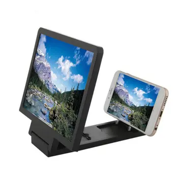 Mobiiltelefoni Ekraani Luup Silmade Kaitse Ekraan 3D Video Ekraani Võimendi Kokkuklapitavad Laienenud Laiendada Stand Omanik