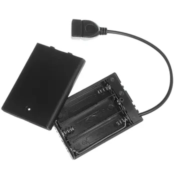 USB-Port Mini Aku Korral Omaniku Kanda Vastupidav ABS Asendamine LED Valgustus ehitusplokk Tarvikud Kaasaskantav