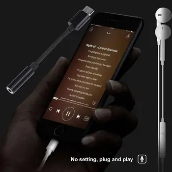 Kaabli Adapter USB-C C-Tüüpi 3,5 mm Pesa Kõrvaklappide Kaabli Audio Aux Kaabli Adapter Xiaomi Huawei nutitelefon
