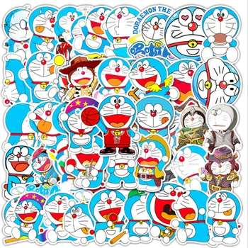 10/30/50tk/Set Anime Doraemon Graffiti Veekindel Rula Reisi Kohver Telefon, Sülearvuti Pagasi Kleebised Armas Tüdruk Lapsed