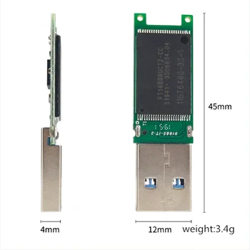 Hulgi-Chip USB 3.0 kiip 2G 4G 8GB 16GB 32GB 64GB 128GB pendrive mälu flash disk lühike universaalne juhatuse Udisk