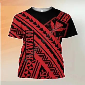 2021Summer Meeste -, Naiste-Särk 3D-Printimine Havai Polüneesia Hõimu Riigi Kultuuri Harajuku Streetwear T-särk